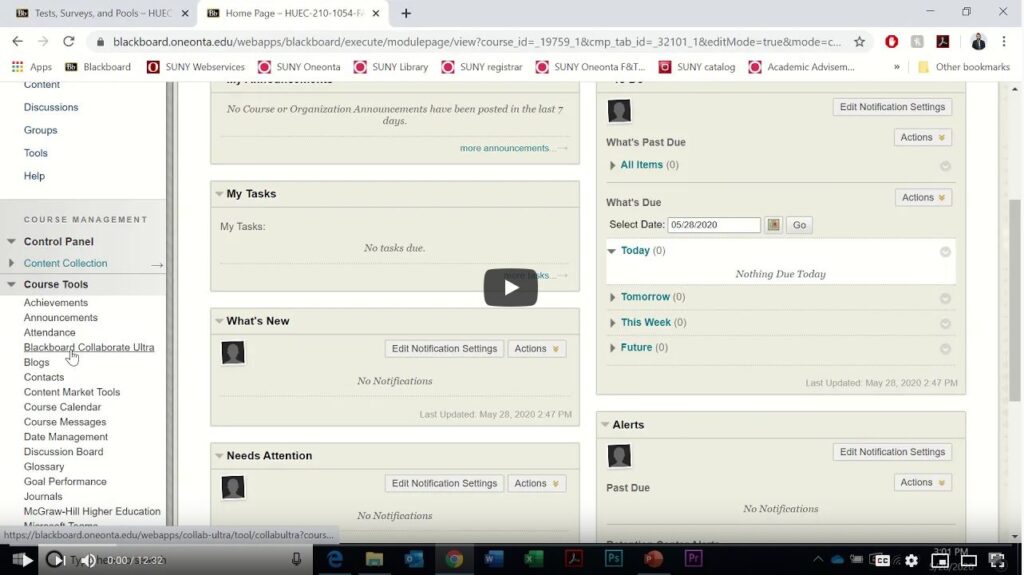 Exporting and Importing Tests in Blackboard Faculty Center For